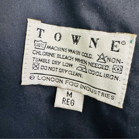 London Fog Blue and Orange Hooded Windbreaker - Picture 7 of 9